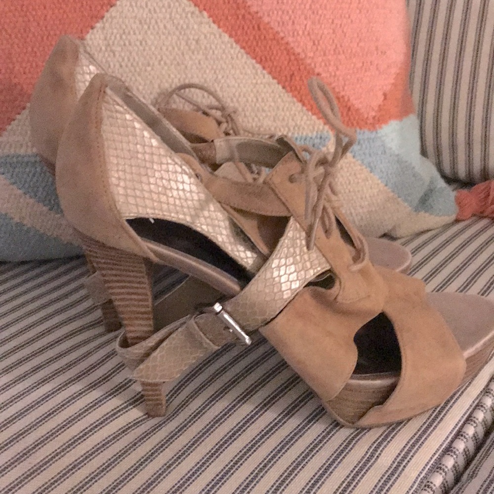 Guess suede stilettos